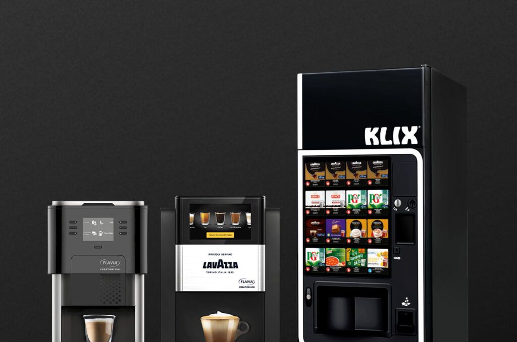 Klix coffee clearance machine