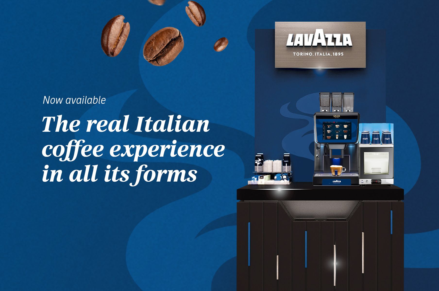 Coffee Corner - bean to up coffee machine - the real Italian coffee experience