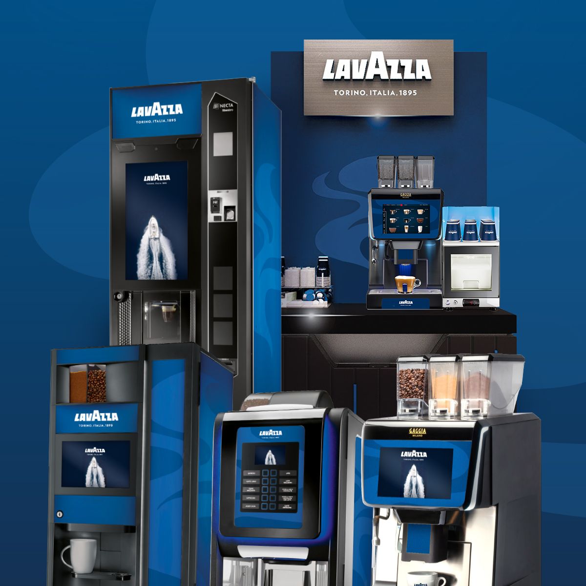 Machine à café en grains professionnelle : KREA - Lavazza Professional